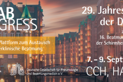 29. Jahreskongress der Deutschen Interdisziplinären Gesellschaft für Außerklinische Beatmung (DIGAB) e.V. zusammen mit dem 16. Beatmungssymposium unter der Schirmherrschaft der Deutschen Gesellschaft für Pneumologie und Beatmungsmedizin e.V.