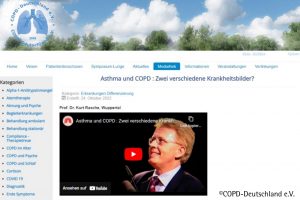 COPD-Deutschland e.V. - Eröffnung einer umfangreichen Mediathek