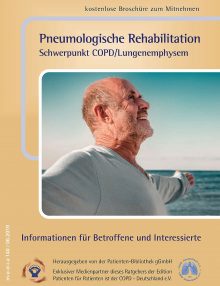 Neuer Patientenratgeber erschienen: Pneumologische Rehabilitation – Schwerpunkt COPD/Lungenemphysem
