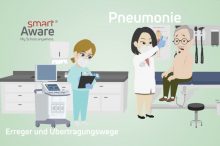 Jetzt online schulen: Krankheitsbild und Pflege bei Pneumonie