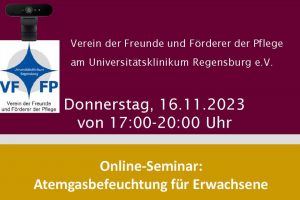 Online-Seminar - Atemgasbefeuchtung für Erwachsene