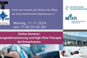 Online-Seminar: Atemgasklimatisierung und High-Flow-Therapie bei Erwachsenen