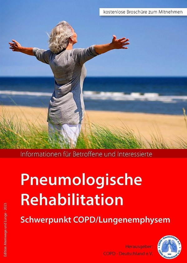 Neuer Patientenratgeber erschienen: Pneumologische Rehabilitation – Schwerpunkt COPD/Lungenemphysem