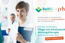 Neuer Bachelor-Studiengang mit Schwerpunkt Atmungstherapie – einzigartig in Deutschland