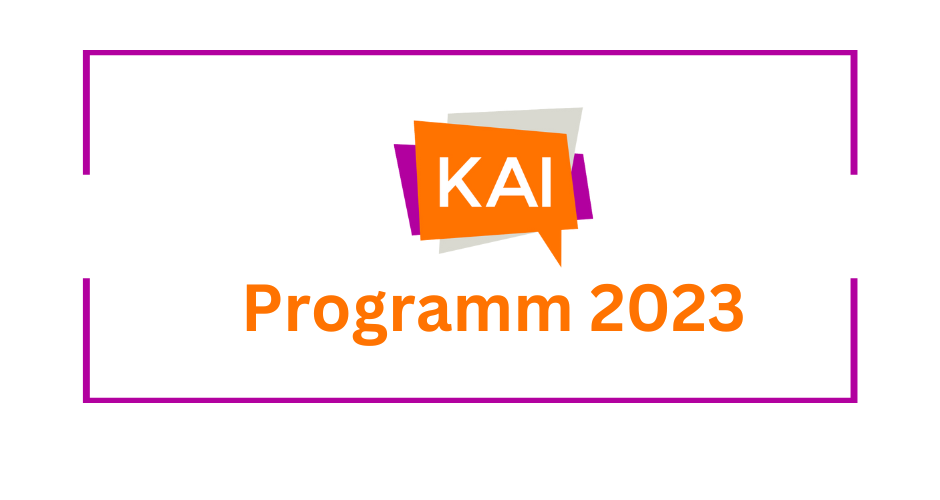 KAI 2023 – Programm online!