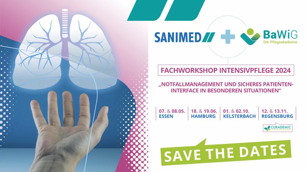 „FACHWORKSHOP INTENSIVPFLEGE 2024“ powered by Sanimed + BaWiG Bildungsakademie