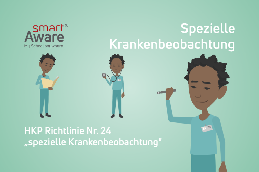 Jetzt online schulen: Rechtliche Grundlagen der Leistung spezielle Krankenbeobachtung