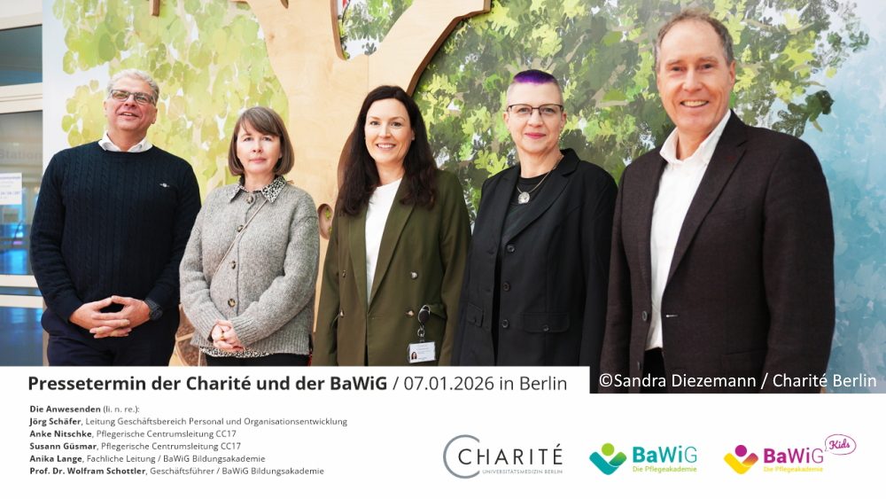 Vertiefungslehrgang ‚Pädiatrische Pflege‘ – eine Kooperation der Charité mit der BaWiG Bildungsakademie