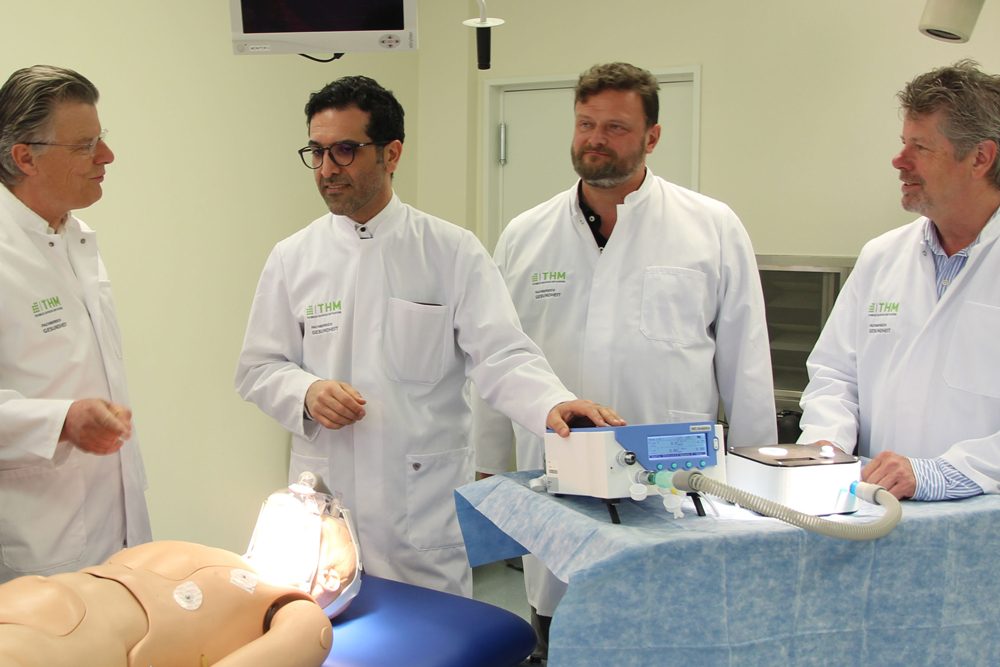 Kostengünstiges mobiles Beatmungsgerät entwickelt