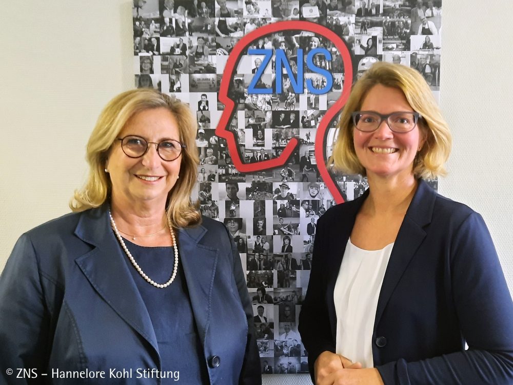 Wechsel in der Geschäftsführung der ZNS – Hannelore Kohl Stiftung und ZNS Akademie gGmbH