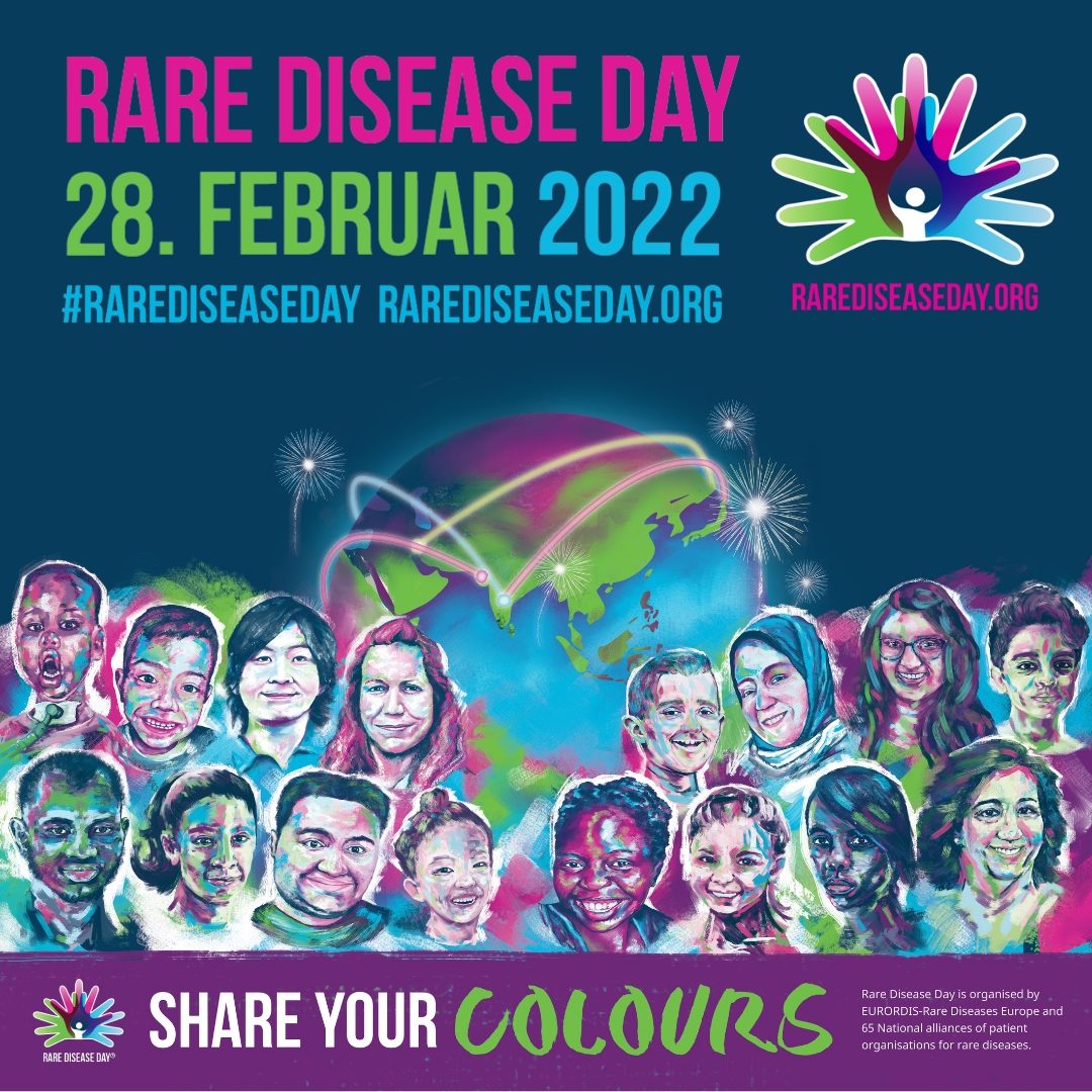 Selten sind Viele: Am 28. Februar 2022 ist der 15. Rare Disease Day, der internationale Tag der Seltenen Erkrankungen