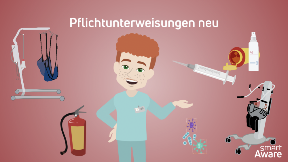 Jetzt online schulen: Pflichtunterweisungen in der Pflege – jetzt noch mehr Edutainment