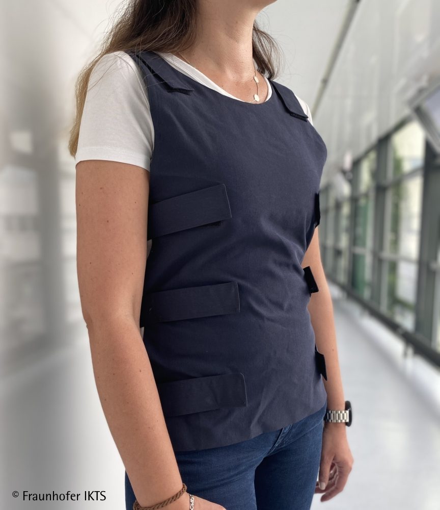 Hightech-Weste überwacht die Lungenfunktionen