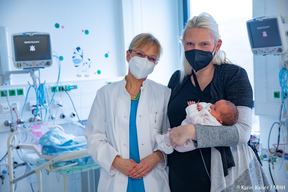 Babyglück trotz schwerer Erkrankung. MHH ist Zentrum für Hochrisikoschwangerschaften bei Lungenhochdruck