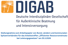 Stellungnahme der DIGAB e. V. zum Arbeitspapier von Bund, Ländern und kommunalen Spitzenverbänden für das Arbeitstreffen „Effizienter Ressourceneinsatz bei Leistungsgesetzen“ am 25.3.2026