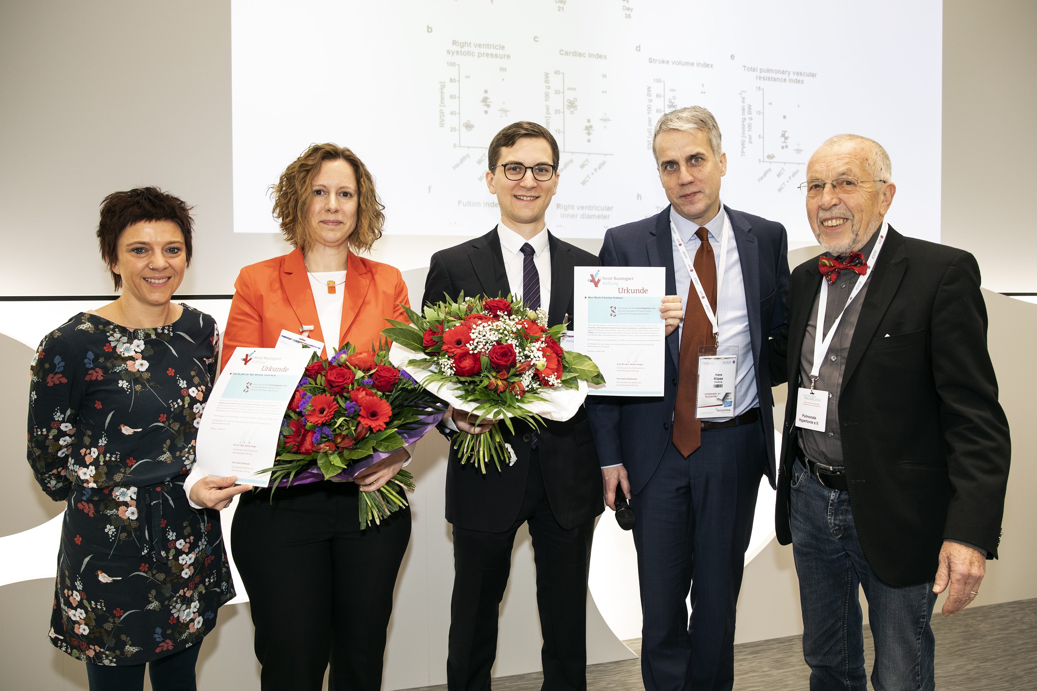 Lungenforschung: Dr. Astrid Weiß und Moritz Neubauer mit dem René Baumgart-Preis ausgezeichnet